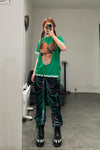 Walter Van BeirendonCK T-shirt AW22-23 8018 Green